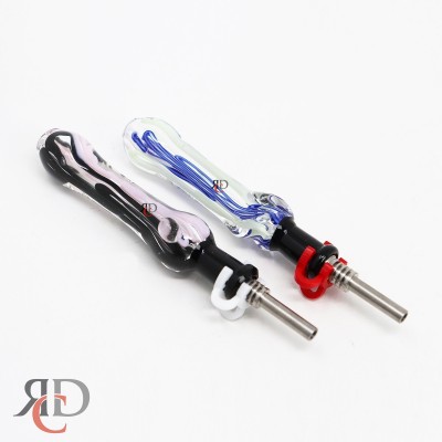 NECTAR COLLECTOR BLACK TIP SLIME ROD ART NC920-14MM